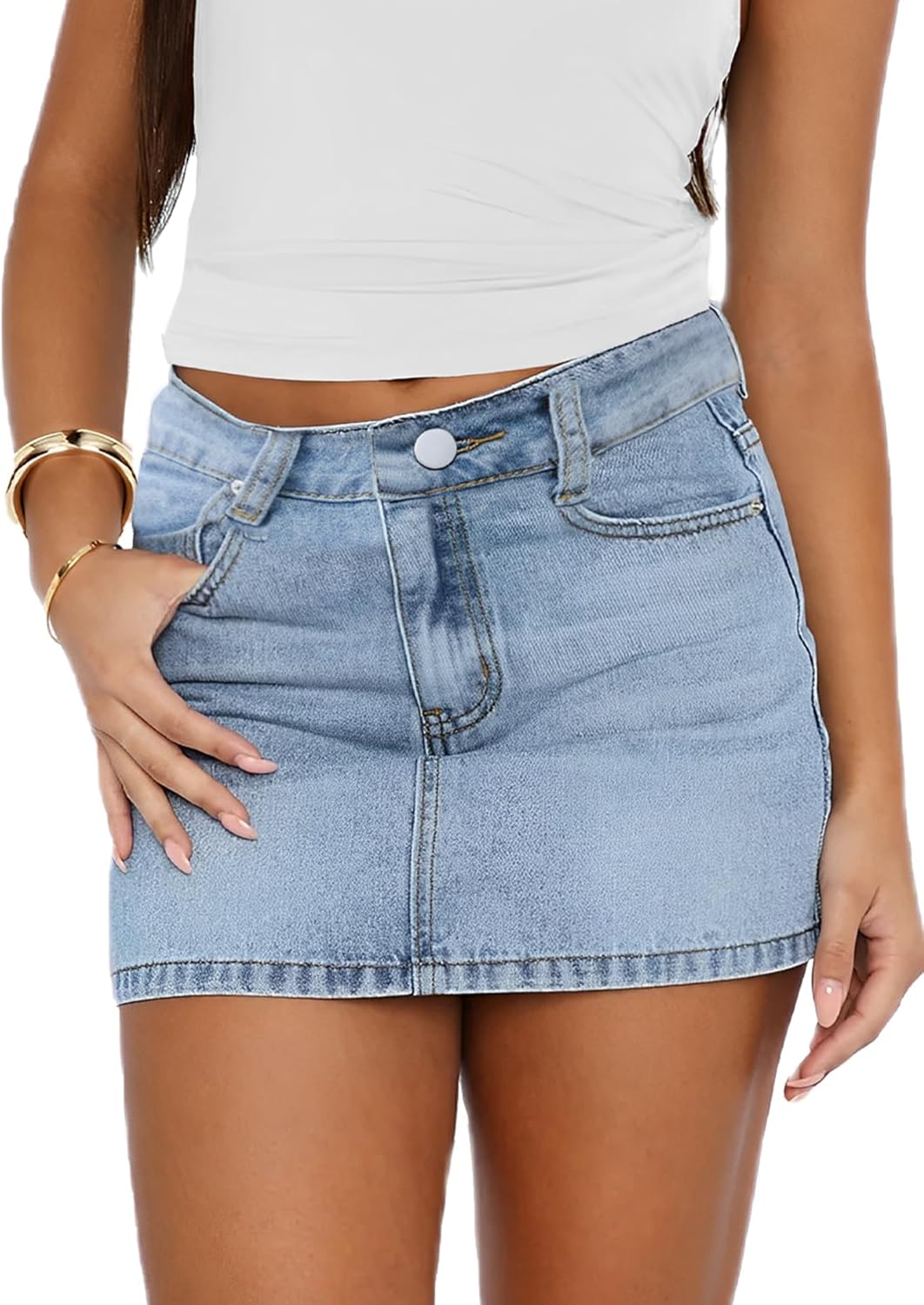 Premium Denim Wide-Leg Jeans