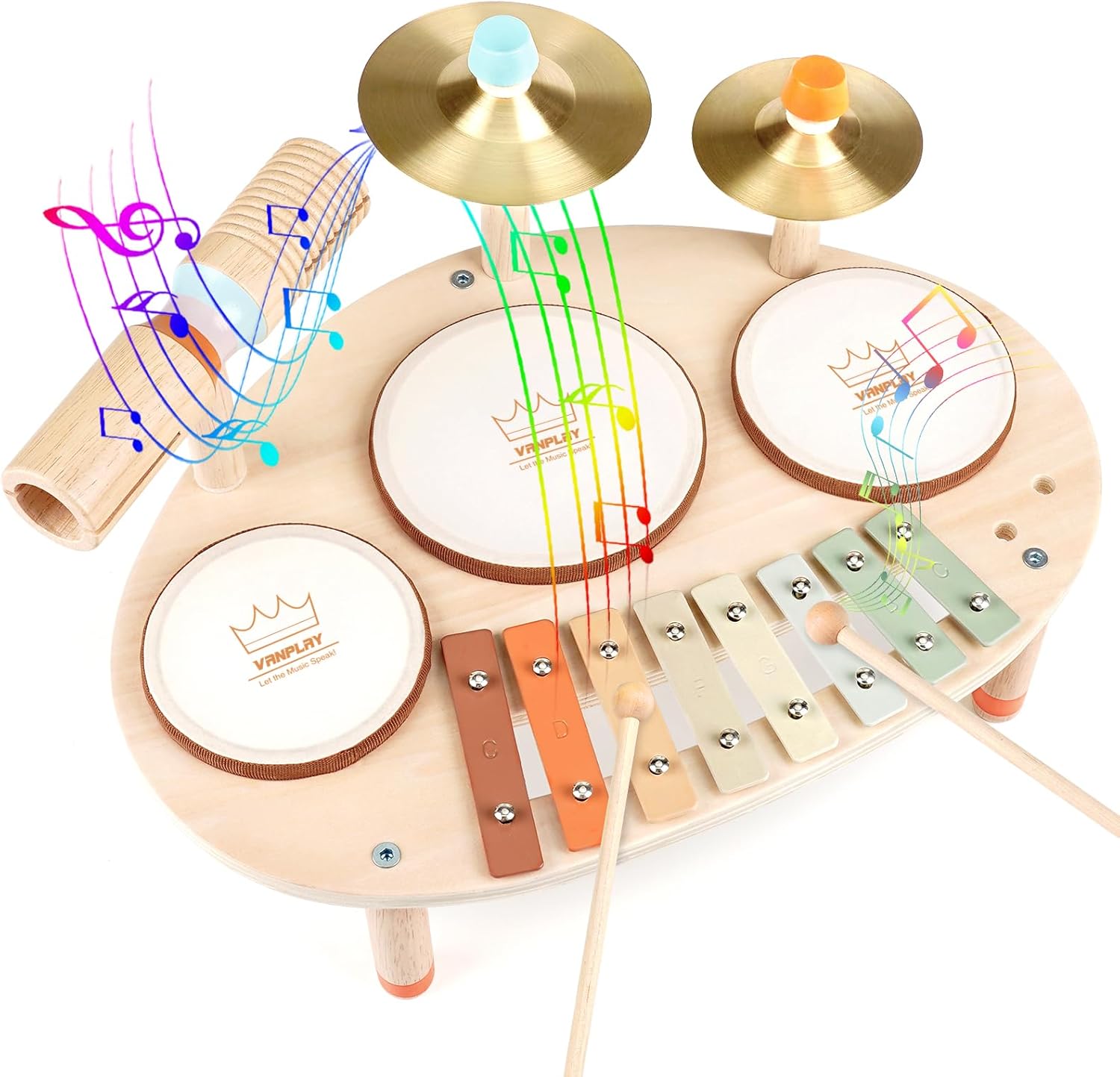 Musical Handbell Set 8 colors