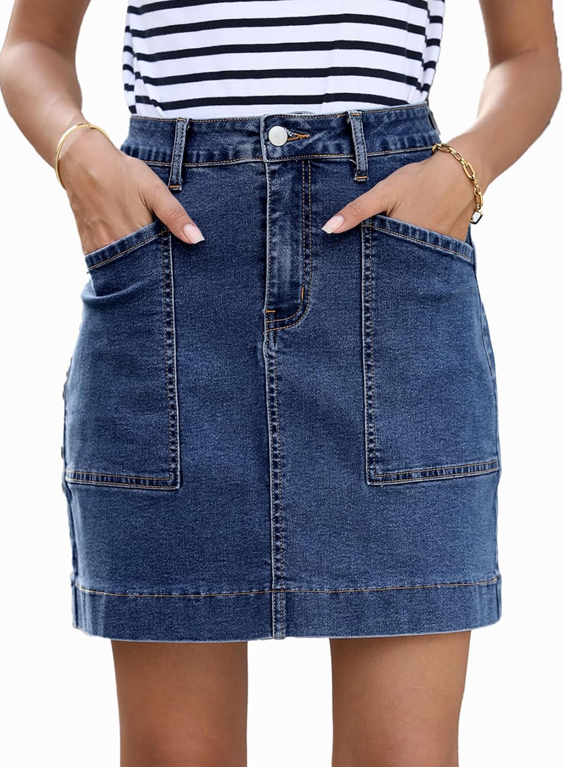 High-Waist Tailored Trousers