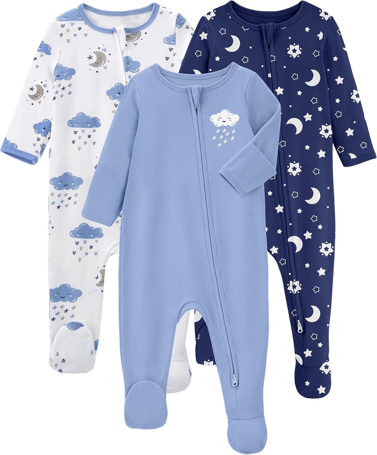 Baby Romper Bodysuit Set 3 pcs